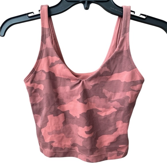 Lululemon Align Tank Top Heritage 365 Camo Brier Rose Multi Women’s Size 2 - Picture 3 of 5